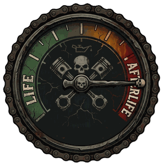 Gauge reading from Life to Afterlife